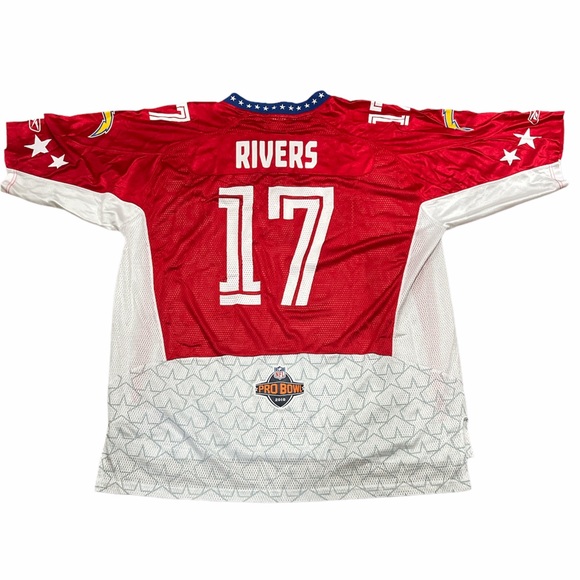 NFL Men's Chargers Philip Rivers 2010 Pro Bowl AFC Replica Jersey   11124 - Picture 2 of 10